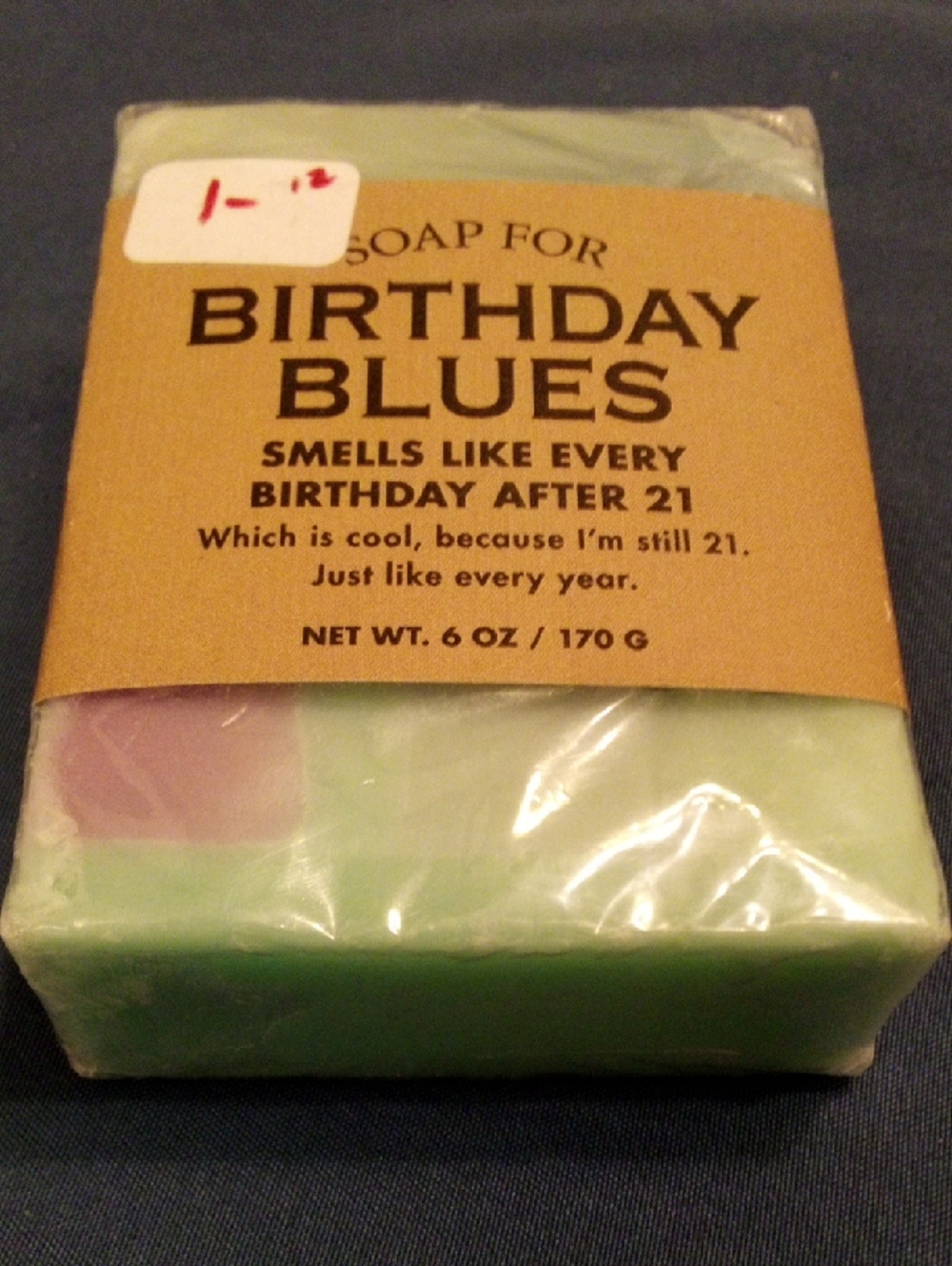 Birthday Blues Hand Soap - Green Bar